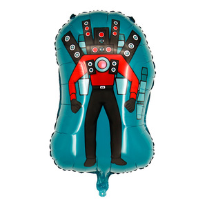 <span class=keywords><strong>Skibidi</strong></span> Ecológico Globo de papel de aluminio Hombre Vigilancia Hombre vs. Arreglo de decoración de globos para Navidad Año Nuevo - Product Image 3