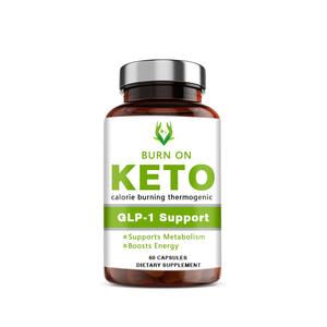 Capsules à base de plantes de perte de poids de brûlure de graisse de vente chaude avec la cétone de framboise pour des adultes améliore la combustion des graisses pendant les capsules de cétose - Product Image 1