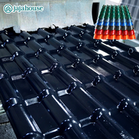 UPVC Tejas De Resina Sintetica Veranda ASA De PVC Colonial Telhas De PVC Tuiles de toit