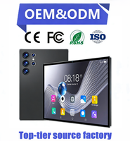 Tablet S23 Ultra de 11 Pulgadas con Android 13 para Niños, Full Netcom, 16+512GB, Doble Tarjeta SIM, Entretenimiento, MTK 5G, Llamadas, Nuevo Wi-Fi