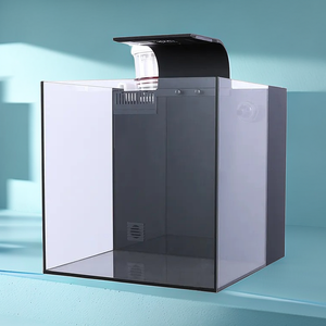 Juyang Aquarium Réservoir Sans Monture Ultra Blanc Décoration de La Maison Bol À Poisson Verre Clair Verre Carré 4.2 Gallon 9mm Durable 15.6L - Product Image 6