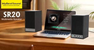 Altavoces Estéreo de 2 Vías y 2.0 Canales con Drivers de 4 Pulgadas para TV, PC, Transmisión Inalámbrica de Música, Cine en Casa, Fiestas Musicales - Product Image 2