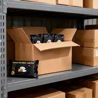 Lingettes nettoyantes pour chaussures pratiques pour les voyages - Biodégradables et nettoyage instantané