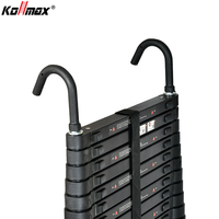 Échelle télescopique personnalisée, échelle télescopique multifonctionnelle extensible en aluminium, charge maximale 150 kg, échelle pliable