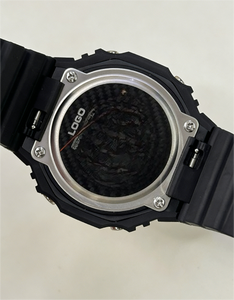 Reloj de Cuarzo de Lujo de Acero Inoxidable Dorado de Marca Original de Moda, Reloj de Hombre Impermeable con Doble Calendario Personalizado - Product Image 4