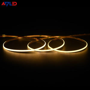 Tira de LED COB RGB de 3 mm, 528 LED/m, Flexible, Impermeable, DC12V, Control Remoto, Iluminación Lineal Regulable - Product Image 1