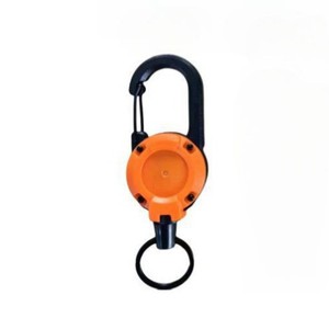Porte-clés rétractable en forme de U en alliage de zinc, capacité de charge de 10 kg, porte-clés multifonctionnel portable pour l'extérieur avec mousqueton - Product Image 5
