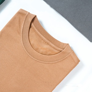 Mens alla moda di dentro e fuori il 100% in cotone tinta unita in bianco di pietra lavato sbiadito tee shirt oversize streetwear t-shirt vintage - Product Image 3