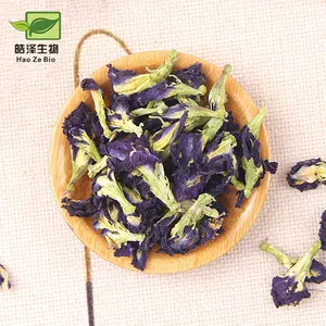 Prezzo di fabbrica farfalla fiore di pisello fiore essiccato tè all'ingrosso fiore di pisello farfalla blu