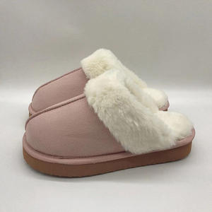 Pantuflas de Casa para Mujer, Suaves, Cómodas, Peludas, con Suela Gruesa para Invierno - Product Image 3