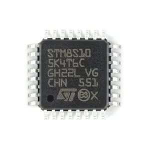 HXC Original MCU IC STM8S105K4T6C LQFP-32 16MHz 16KB Microcontrôleurs et processeurs STM8S105 Composants actifs FPGA - Product Image 1