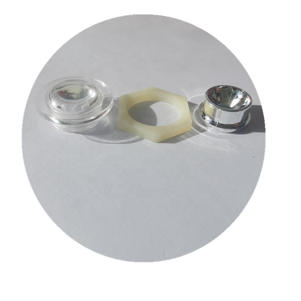 caution light 24mm traffic light led lens for 5mm round yellow LED chip