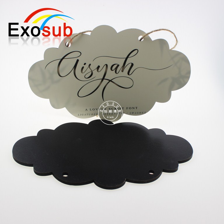 Сублимационные пустые настенные знаки для приема на открытом воздухе