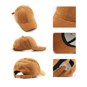 Casquettes Snapback Vintage à 5 Panneaux en Corduroy à Profil Bas, Logo Brodé Personnalisé, Logo Lettres, Hip Hop, Sports, Cyclisme, Plein Air - Product Image 6