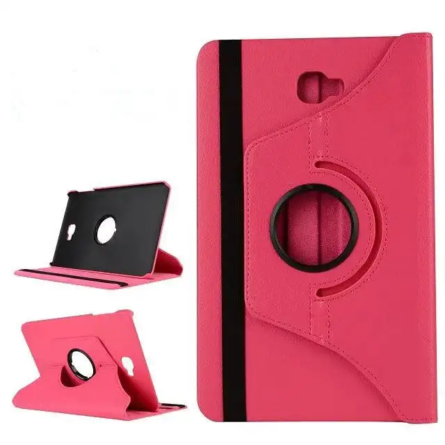 360 Flip LEather Tablet Flip PC Funda de cuero para Ipad Samsung Lenovo Funda protectora a prueba de golpes