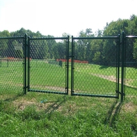 Clôture en treillis d'acier galvanisé à chaud - Clôture de sécurité de jardin antirouille