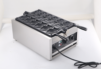 Machine à gaufres Taiyaki en forme de poisson, 220V, usage commercial, longue durée de vie