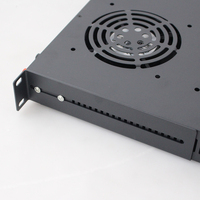 1U 2 Kipas Rak Server Cooling Fan Tray 19 Inch Rack Mount Fan Unit untuk Sistem Pendingin Kabinet Server Pusat Data 42U