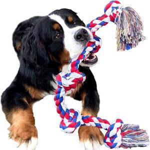 Hot Sale Durable Cotton <b>Dog</b> Chew Toy Rope <b>Ball</b> Knot <b>For</b> Training And Daily Use - Product Image 2