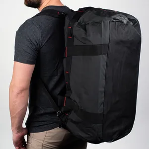 Custom outdoor adventure wholesale duffel bag custom oem men canvas travel holdall duffle bag