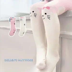 Low MOQ High Quality pantyhose for kid girls children legging Cute animal carton boy pants pretty baby socks