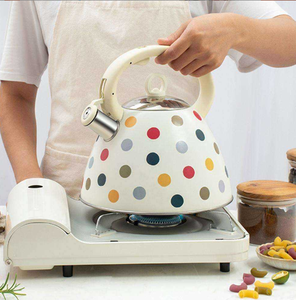 3.0ltr Whistling <strong>Kettle</strong> Color Coating Tea <strong>Kettle</strong> <strong>Induction</strong> <strong>Hob</strong> with Cool Handle - Product Image 5