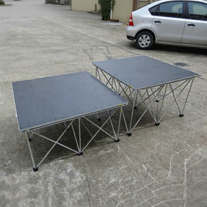 aluminum stage Drum stage riser 4x4ft concert stage Event DJ stage Portable Portable stage platform - Product Image 1