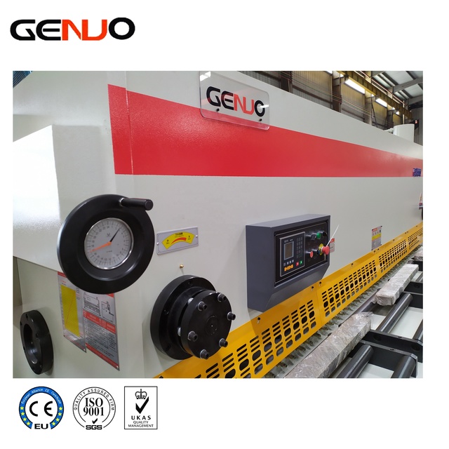 Promotion $1400 Cost-effective 8000mm Shearing Machine ESTUN E21+Shilin Converter NC Control Pump Motor 1 Year Warranty