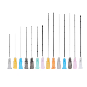 Aguja de cánula microcánula de punta roma estéril Liderson de seguridad médica 23G/25G para inyección, certificada CE Clase II, venta al por mayor - Product Image 2