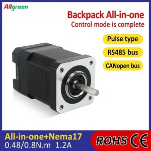 Controlador de Motor Paso a Paso Integrado de Bucle Abierto/Cerrado Nema17 de Alto Torque DC20-30V 1.2A 1000PPR 0.48/0.8N.m 2 Fases Pulso RS485 - Product Image 2