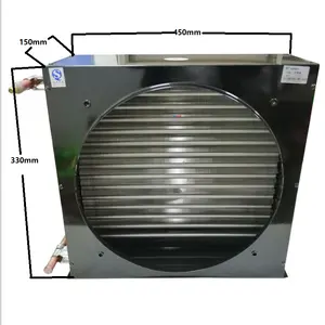 FNF-1.6/8.4 Refrigeration Parts Application and CE Certification air cooled condenser for cold room