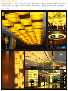 Bề Mặt Được Đánh Bóng Mờ Nhựa Panel Nhân Tạo <span class=keywords><strong>Acrylic</strong></span> Rắn Bề Mặt Đá Cẩm Thạch - Product Image 2