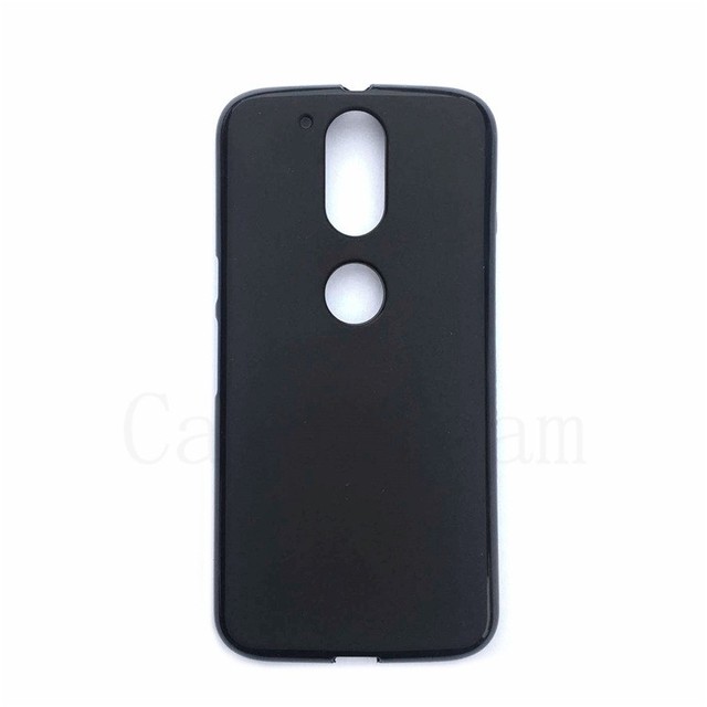 Manufacturer Wholesale Matte TPU Cases Soft Frosted Back Cover Silicone Mobile Phone Case for Motorola Moto G4 Plus Black