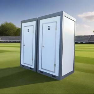 Baño Portátil de Lujo para Exteriores Modelo B-08, Baño Móvil Ecológico con Ducha para Uso Público en Comunidades - Product Image 4