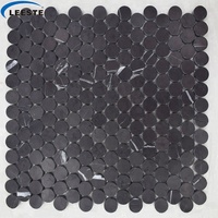 Carrelage de mosaïque en marbre gris, pour la salle de bains, design Unique, pièces