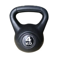 Ensemble de poids Kettlebell en vinyle avec plateau pour l'entraînement croisé, entraînement MMA, exercice à domicile, entraînement de Fitness