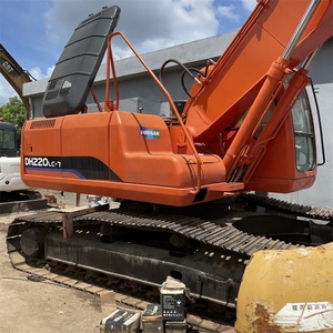 Potente excavadora de orugas de segunda mano DOOSAN de 22 toneladas usada en stock DH210W DH220LC DX225LC DH225LC a la venta en Shanghai - Product Image 4