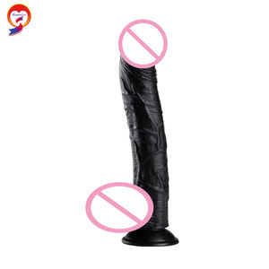 33CM Großer Weicher <span class=keywords><strong>Cyber</strong></span>-Skin <span class=keywords><strong>Dildo</strong></span> für Frauen Extra Größe Saugnapf Penis-Spielzeug - Product Image 5