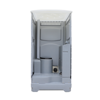 Toilettes mobiles extérieures portables de grande taille Toppla HDPE modernes pour festivals et événements - Écologiques et durables