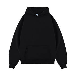 Sweat à capuche ample pour homme, style rétro américain, en molleton bouclette lourd 220g, imprimé, à épaules tombantes, sans cordon <span class=keywords><strong>de</strong></span> serrage, vente en gros - Product Image 6