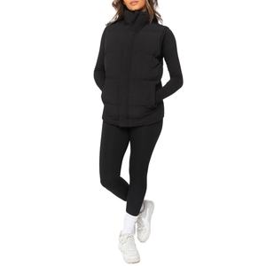 Chaleco Acolchado de Algodón Básico para Mujer, Estilo Regular, Invierno, Cierre de Cremallera, Sin Mangas, Proporcionado por el Productor, Ventas Globales - Product Image 1