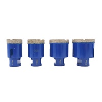 Forets diamantés brasés sous vide M14 pour le perçage de carreaux de porcelaine, de marbre et de granit, pour le perçage de trous dans les comptoirs à grande vitesse