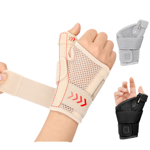 Yx Breathable Adjustable <b>Thumb</b> <b>Wrist</b> <b>Support</b> Braces Unisex Design Hook-<b>and</b>-loop Closure Polyamide Outdoor Use - Product Image 1