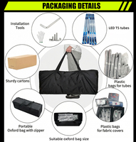 Boîte de photomaton portable de style magazine, taille personnalisée, pliable, pour mariage sur mesure