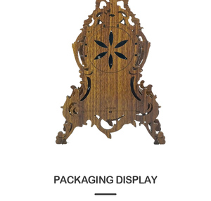 Reloj de Escritorio de Madera 3D Cortado con Láser, Rompecabezas, Juguete Educativo con 101-500 Piezas para Mayores de 5 Años - Product Image 3