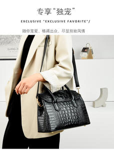 Luxury PU Women's Shoulder Tote <b>Handbag</b> Spring <b>Summer</b> Autumn Custom Zipper Closure Outdoor Portable - Product Image 2