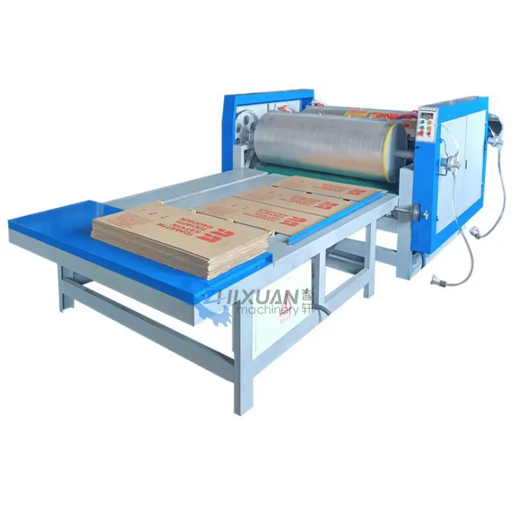 Semi-automatic Two Color Jute Plastic Bag Printing Machine for Pp Woven Bags Small Business