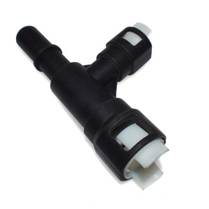<b>Coolant</b> <b>Hose</b> <b>Connector</b> 15055342 15055343 Black And White For Chevrolet Replacement Part - Product Image 2