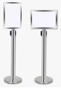 Messaggio stampa verticale A4 segno barriera coda linea telaio porta segnaletica porta - Product Image 6