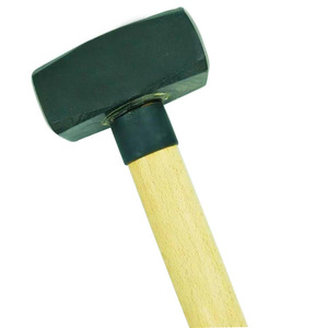 Martello per lapidazione da 1.5 kg con manico in legno per stonemason - Product Image 6